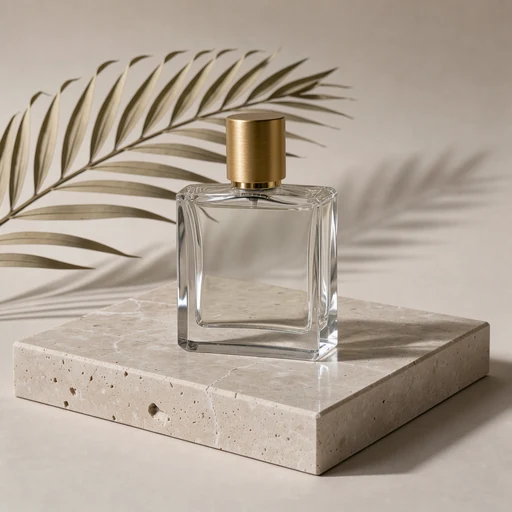 Parfum auf Travertin